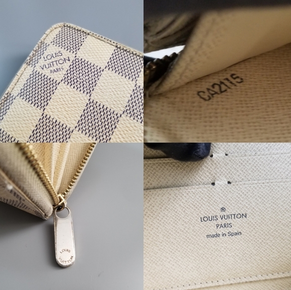 Still available! LOUIS VUITTON Zippy Compact Damier Azur Wallet - Picture 4 of 16